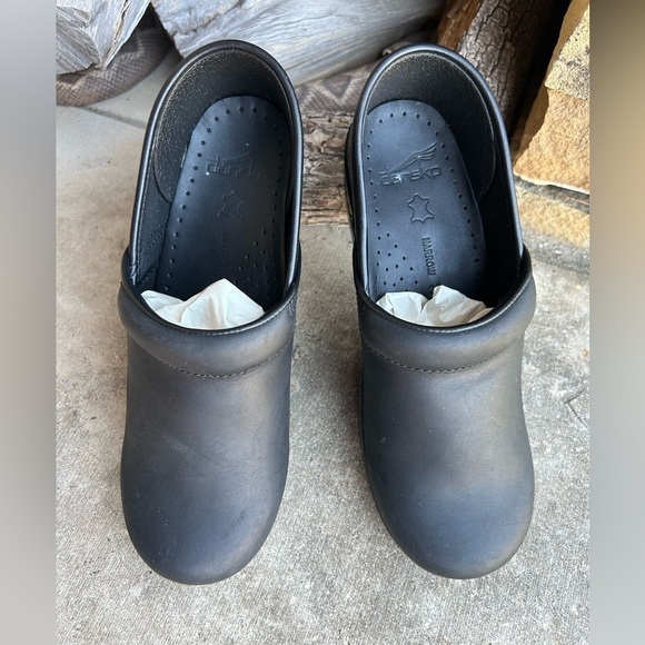 Dansko professional slip on black clog shoes for long shift hours Sz-38(7.5-8) L - Picture 5 of 12